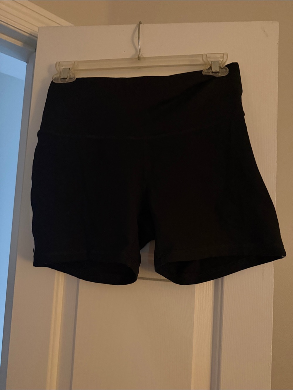 Fleo Inset Short 4.5" - High Rise - Large / Black & White